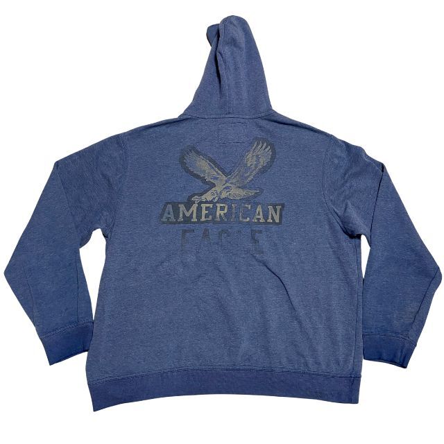大きいサイズ アメリカンイーグル フーディースウェット トレーナー ゆるダボ AMERICAN EAGLE ビッグシルエット フェード加工 雅瀬1151拍卖
