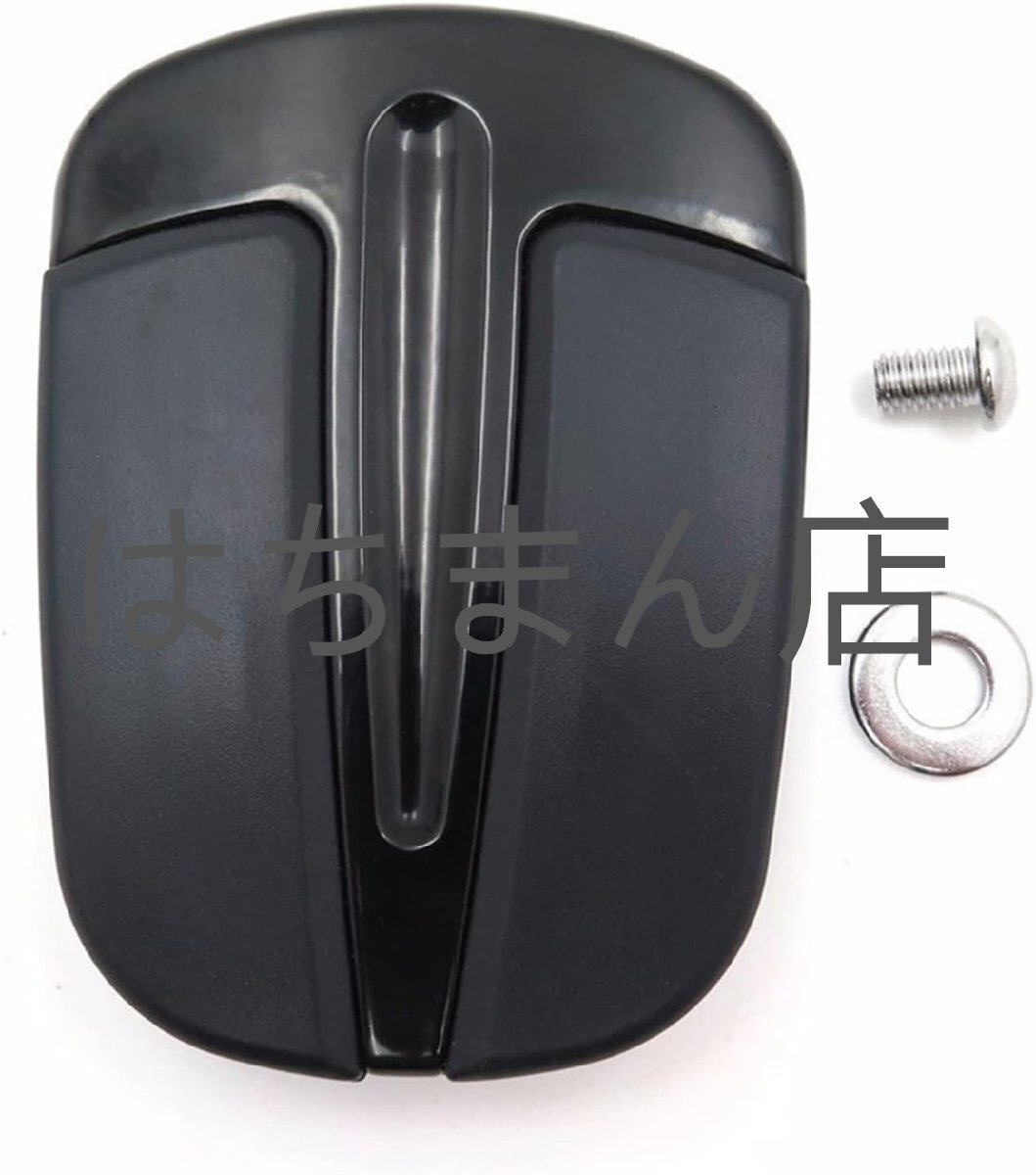 HASkulle オートバイ スリップストリーム ラージ ブレーキペダルパッド ハーレーダビッドソン '12-'17 Dyna FLD/'86-'17 FL ソフテイル拍卖