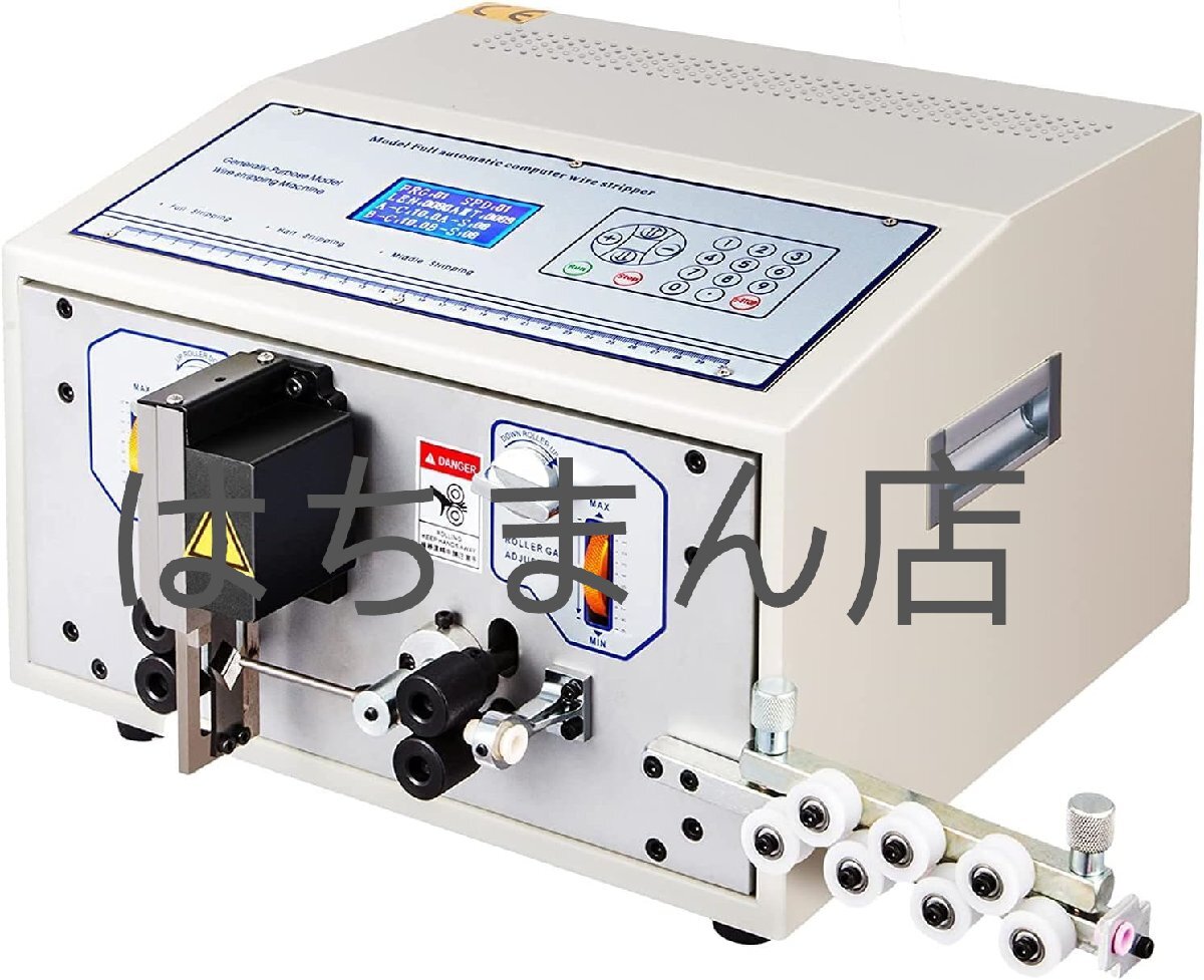 電動ワイヤーストリッパー ケーブルストリッパー 全自動卓上ケーブル剥線機 電線皮剥き機 0.1-6mm適用 業務用 工業用 110V (0.1-6mm)拍卖