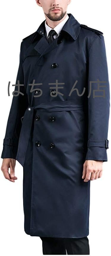 トレンチコート メンズ 冬 スーツ カジュアル ロング 仕事 コート 秋 おしゃれ スリム ビジネス 冬服 秋服 オフィス 防寒 通勤 旅行 S-4XL拍卖