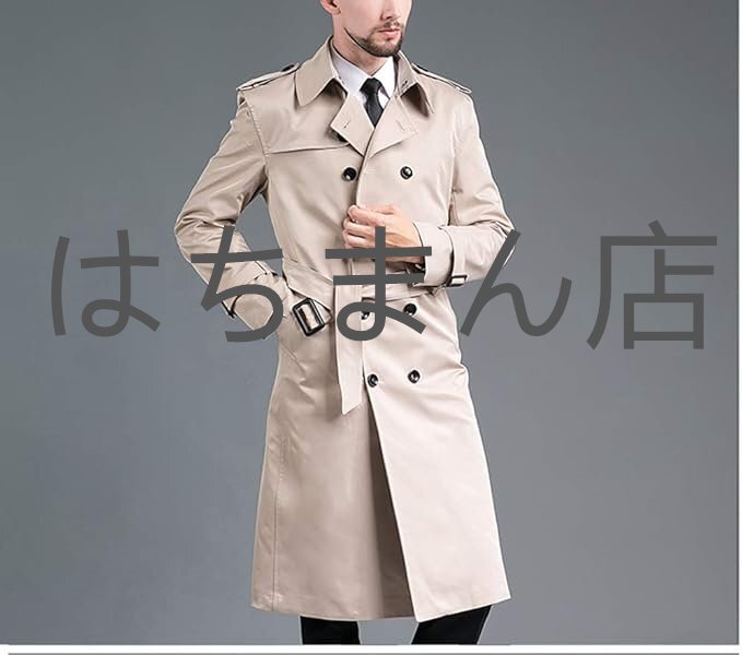 トレンチコート メンズ 冬 スーツ カジュアル ロング 仕事 コート 秋 おしゃれ スリム ビジネス 冬服 秋服 オフィス 防寒 通勤 旅行 S-4XL拍卖