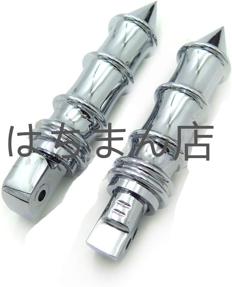 NBX- (MT096+PA003) V-Star 1000 650 Royal Star V-Max Virago Strykerと互換性があるスパイクバンブーフットペグフットレストの交換 /拍卖