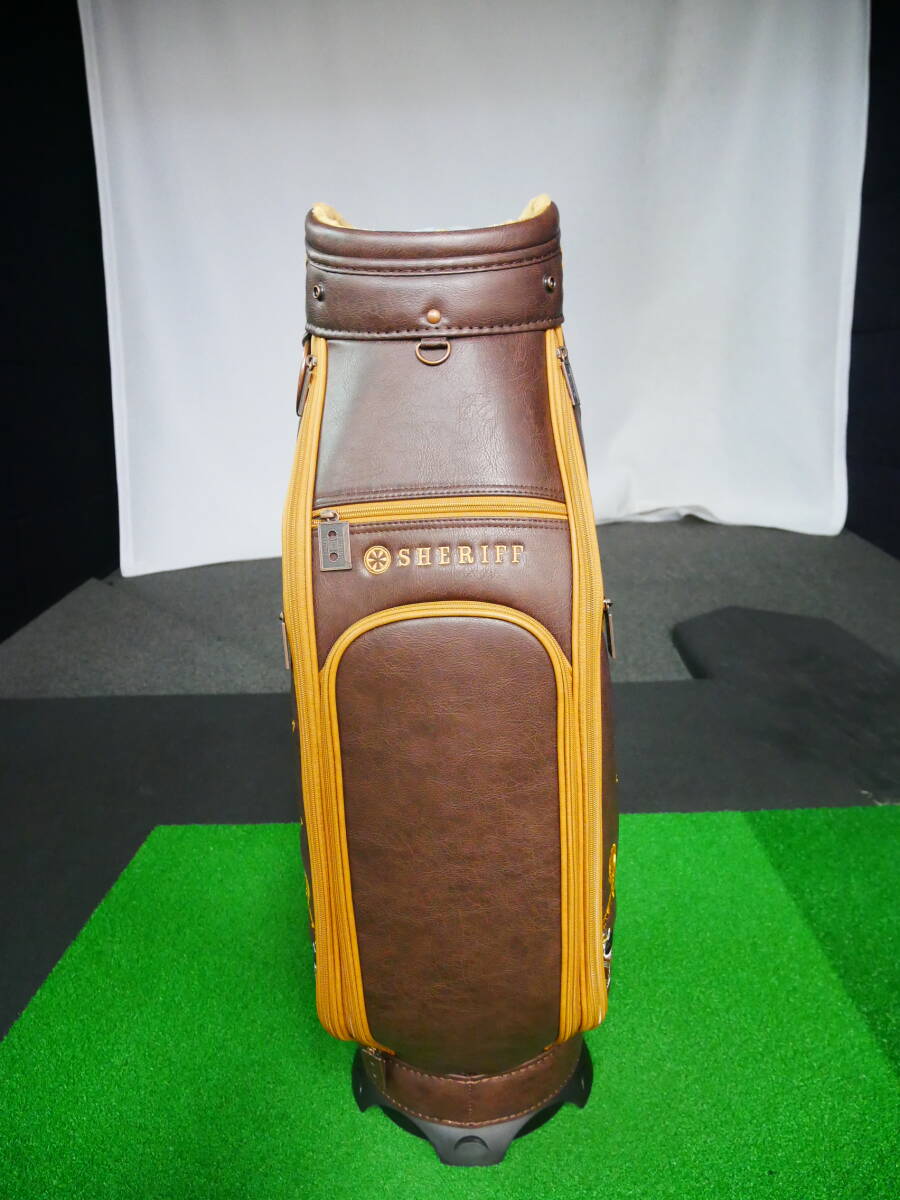 ●新品●SHERIFF●SMU-003CB●CAMEL●キャディバック 拍卖