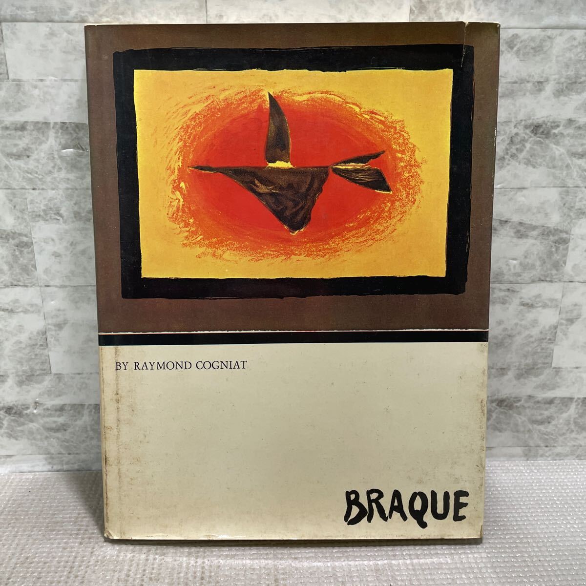 F08●BRAQUE BY RAYMOND COGNIAT ジョルジュブラック 作品集 ジュビズム 洋書 絵画 拍卖