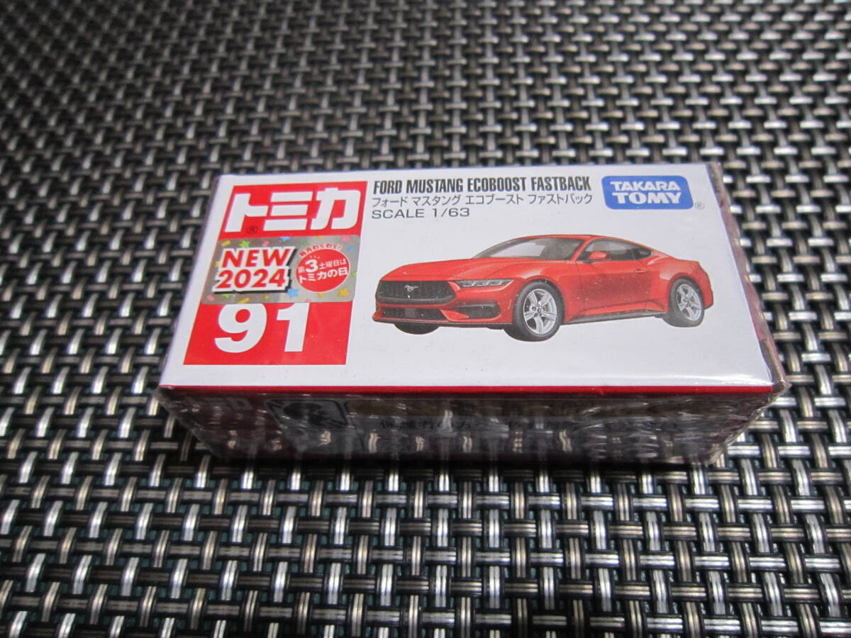 ☆注目!新品未開封☆タカラトミー(TAKARA TOMY) トミカ No.91 フォード マスタング エコブースト ファストバック 大人気商品(*^^)v拍卖