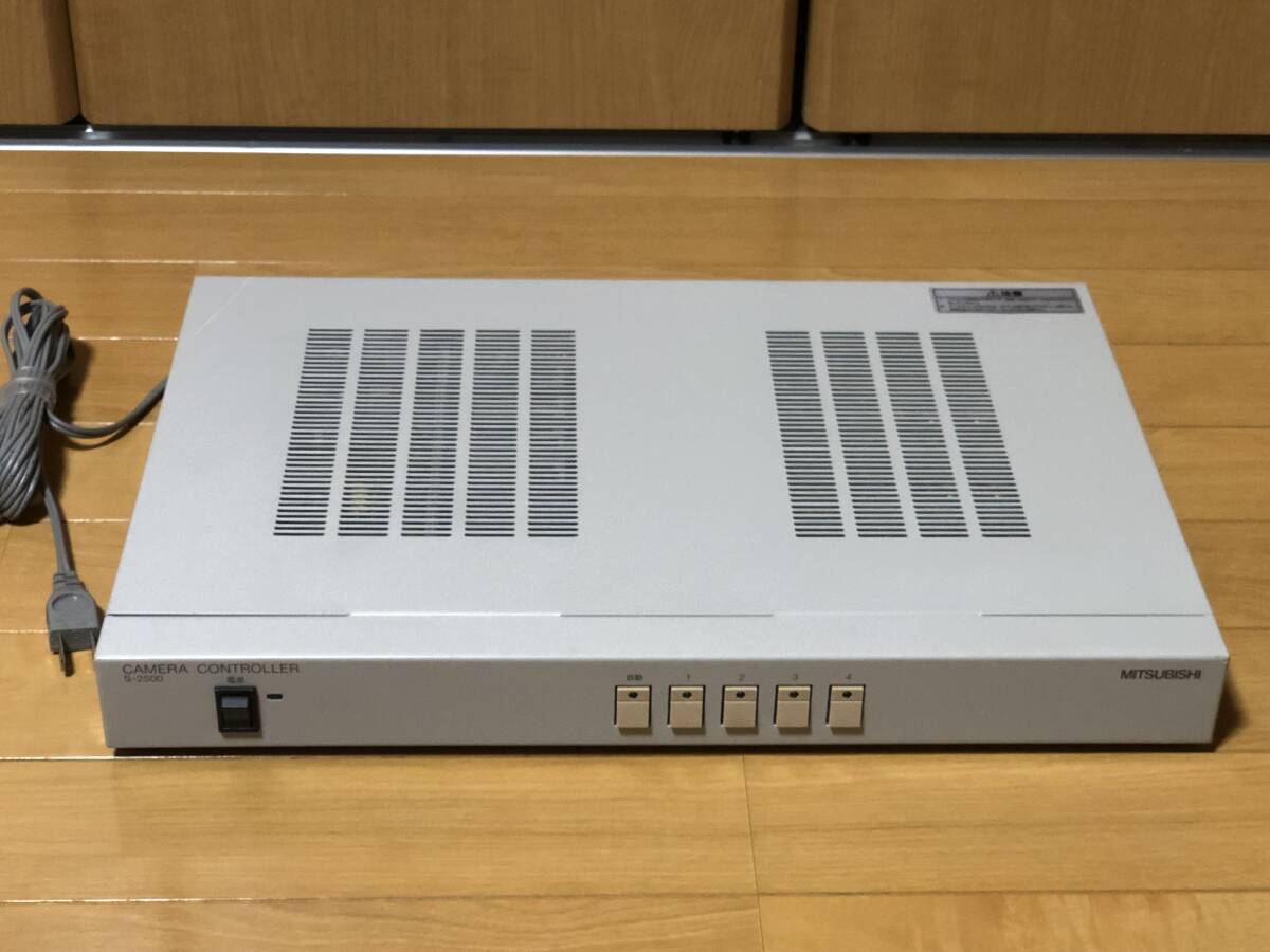 MITSUBISHI 三菱電機 カメラコントローラー S-2500 防犯カメラ機器 動作品ですがジャンク扱いです。①拍卖