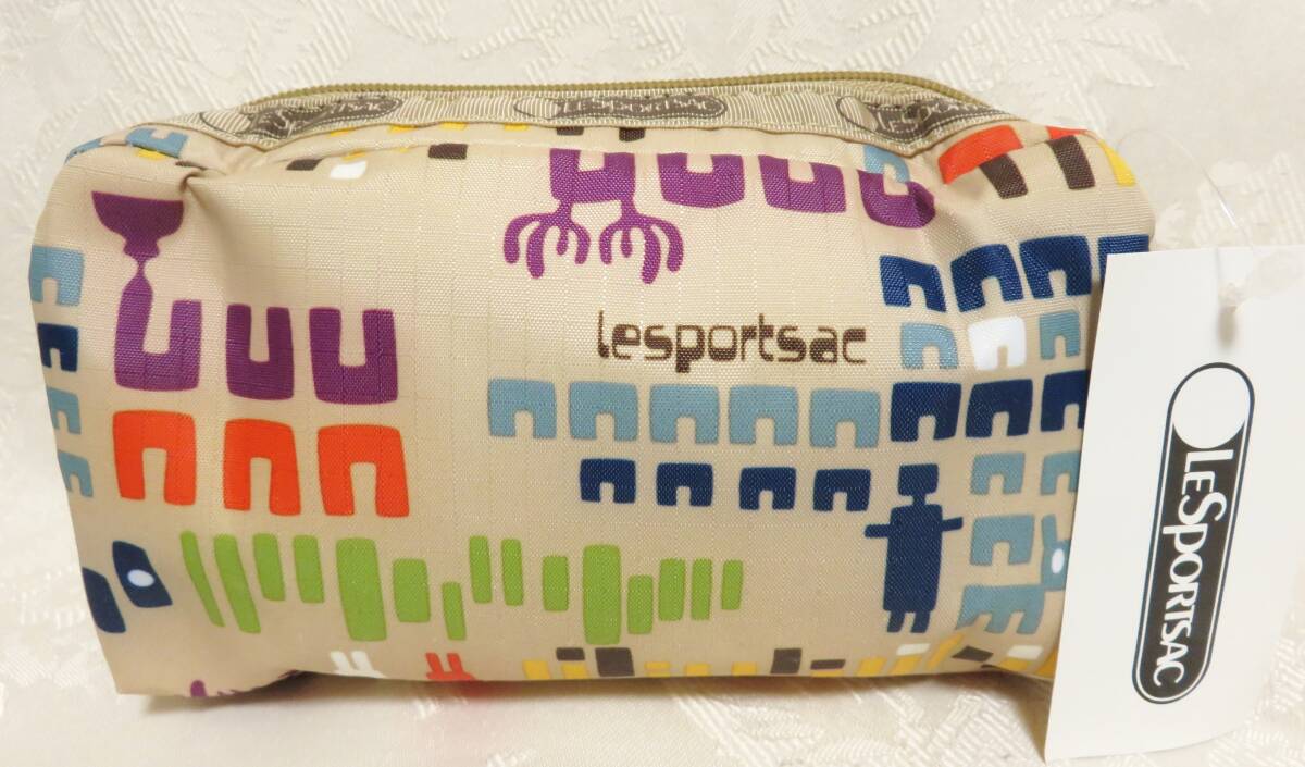 未使用タグ付 レスポートサック ポーチ レクタンギュラー コスメティック プリミティブ コスメ 小物 ケース 化粧 アクセサリー 6511 2670拍卖