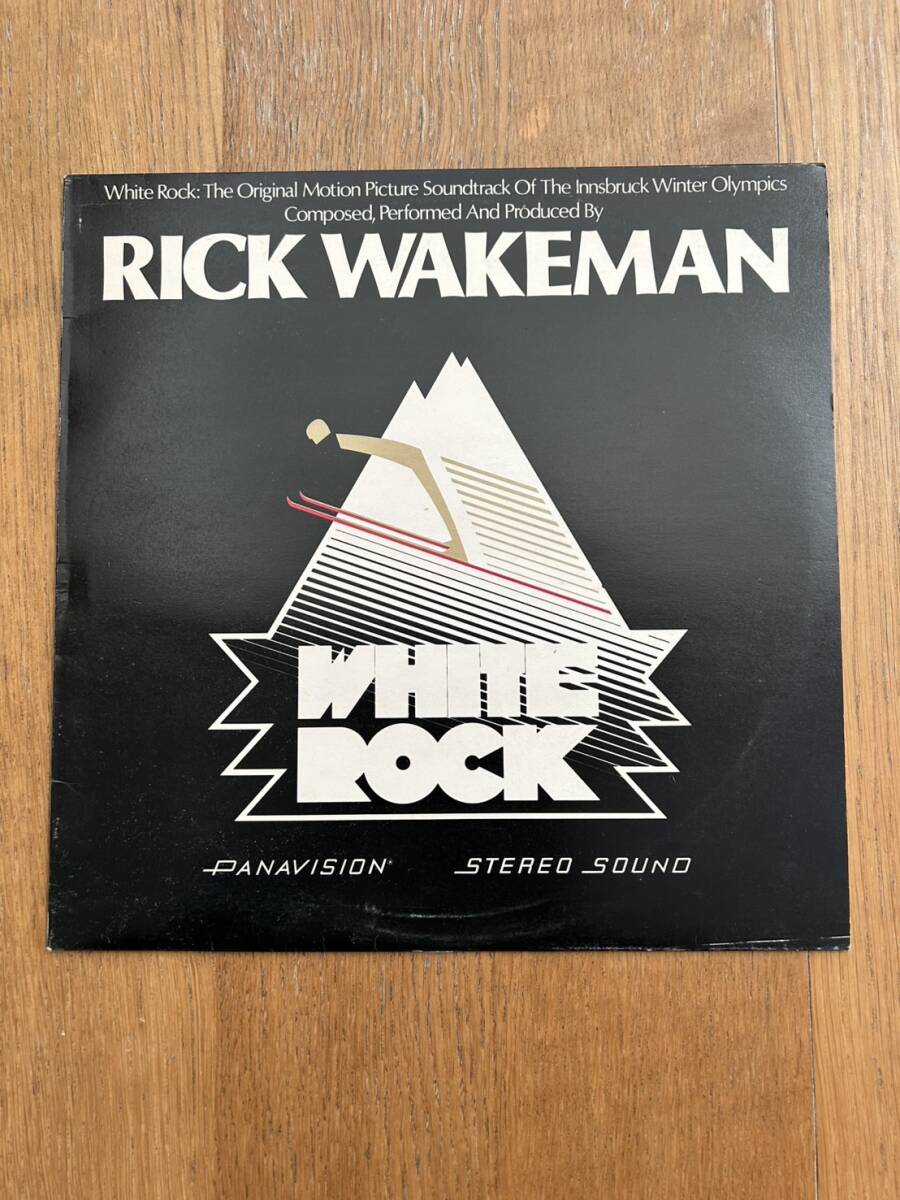 レア盤 U.K.盤 RICK WAKEMAN WHITE ROCK YES キーボード奏者 ユーロプログレ アンビエント ジャケット少傷有 盤程度良好 ライナー元から無 拍卖