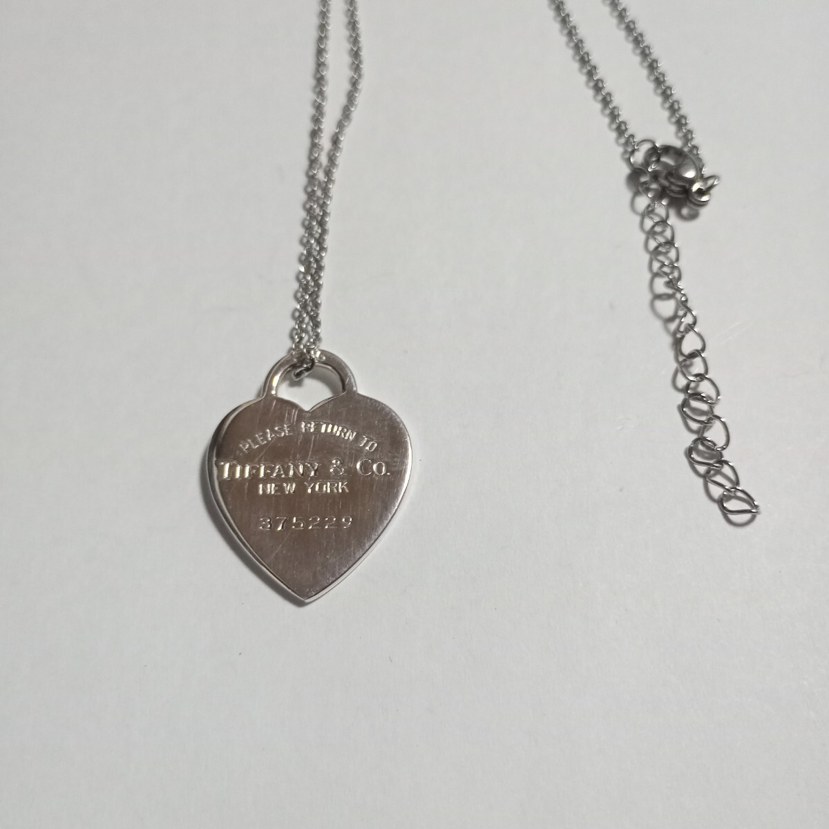 Tiffany&Co. ティファニー リターントゥ ティファニー ハートタグ シルバーネックレス SV925【ZN6700nsgv】拍卖