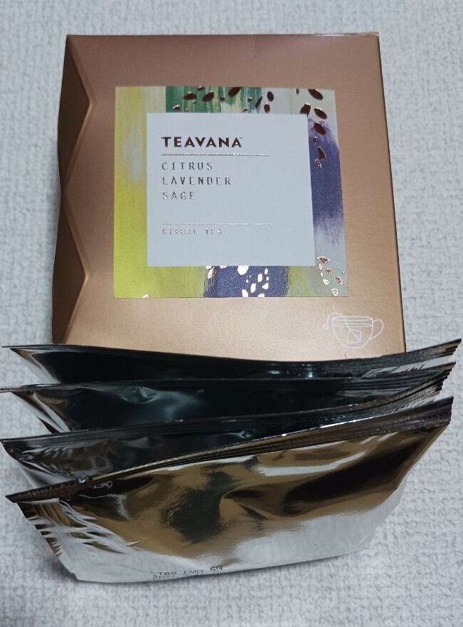 スターバックス ティバーナ シトラス ラベンダー セージ 4個(ティーバッグ) STARBUCKS,TEAVANA,ボタニカルティー,HERBAL TEA拍卖