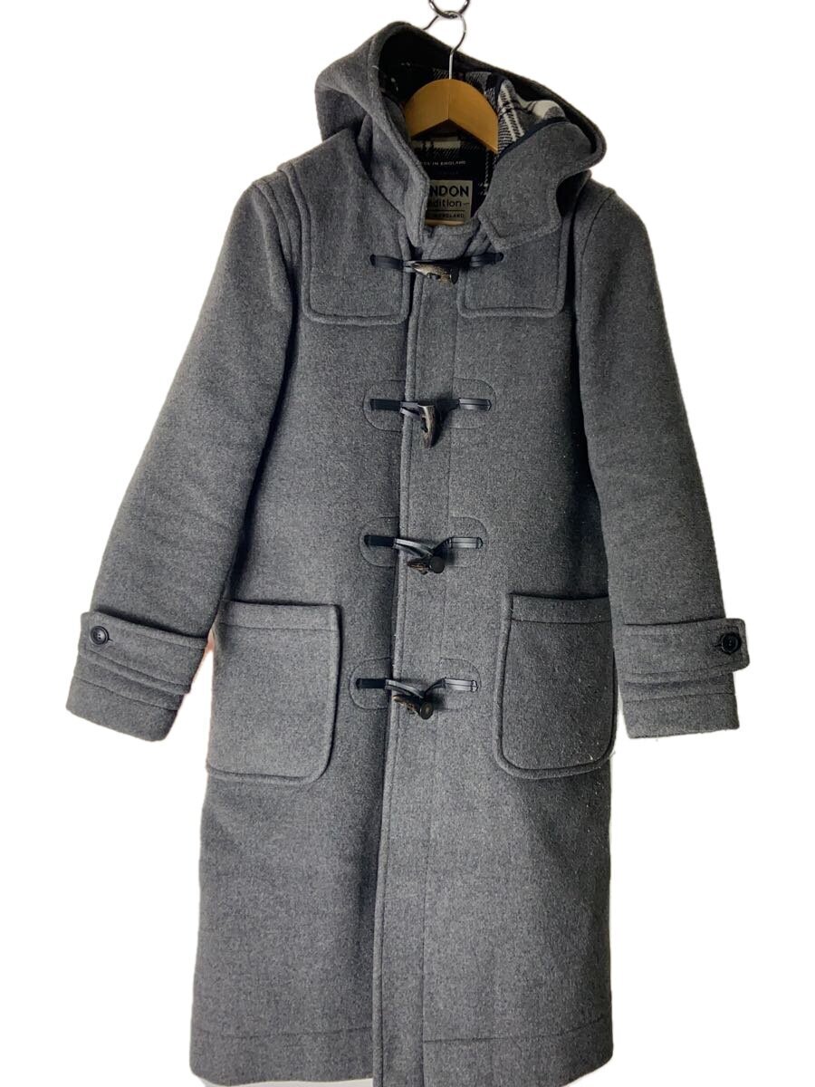 LONDON TRADlTION◆ダッフルコート/38/ウール/GRY/16-020-463-0032-3-0拍卖