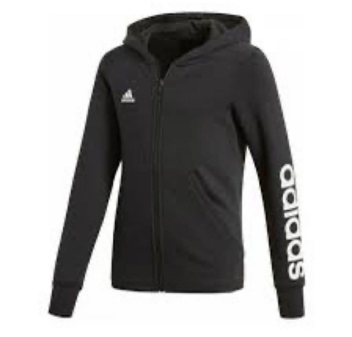 送料無料 新品adidas エッセンシャルズ リニアロゴ フルジップ 120拍卖