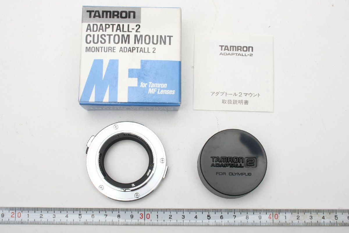※ TAMRON タムロン mount adapter マウントアダプター ADAPTALL-2 54C OLYMPUS-M オリンパスM用 箱付 SA0269拍卖