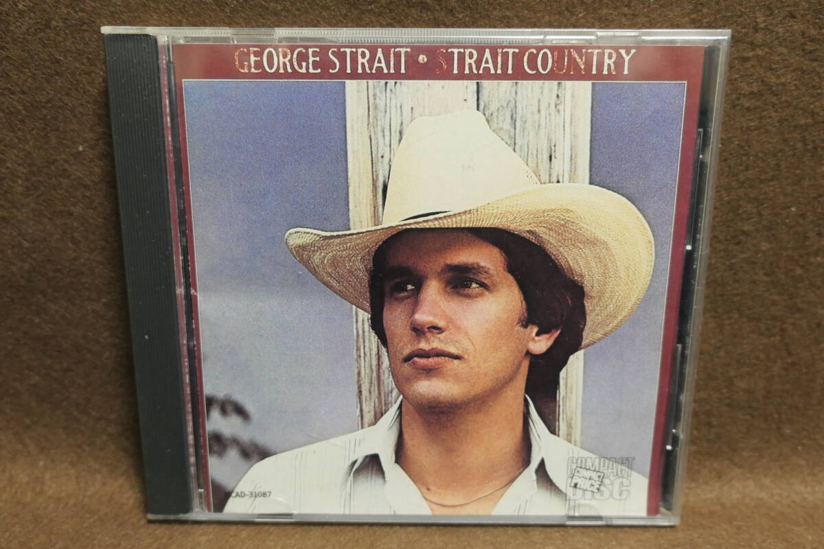 ●送料無料●中古CD● GEORGE STRAIT ジョージ・ストレイト / STARIGHT COUNTRY / 7674310872 MCAD-31087拍卖