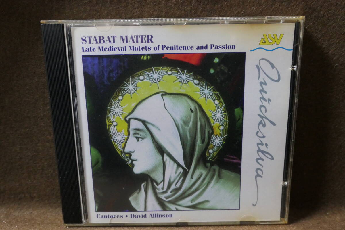 ●送料無料●中古CD● STABAT MATER / CANTORES / ALLINSON / スターバト・マーテル / 聖歌 / 743625623420 QS-6234拍卖