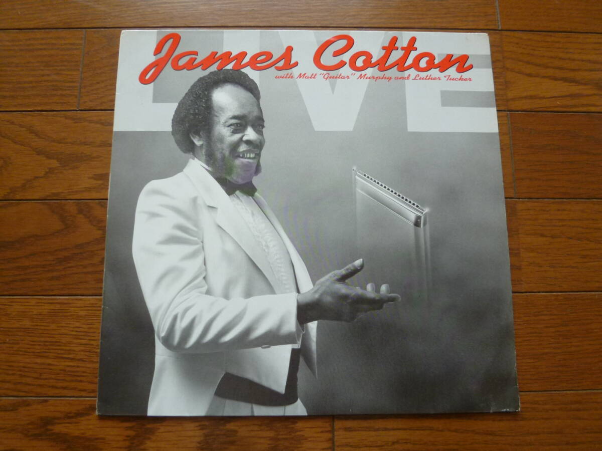 LP JAMES COTTON / LIVE / WITH MATT GUITAR MURPHY AND LUTHER TUCKER拍卖
