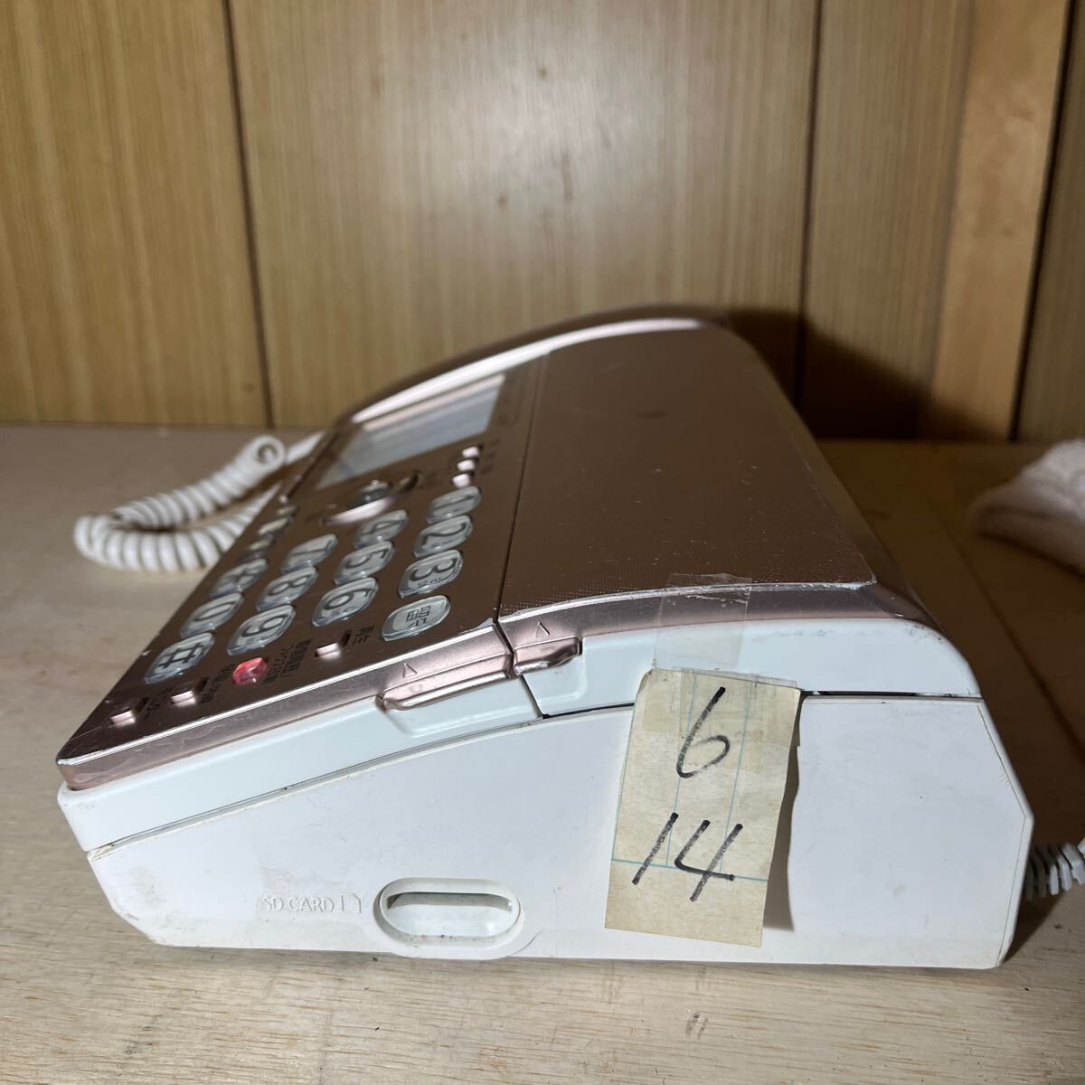 6/14 Panasonic / バーソナルファクス KX-PZ300-N おたっくす 親機 FAX電話機拍卖