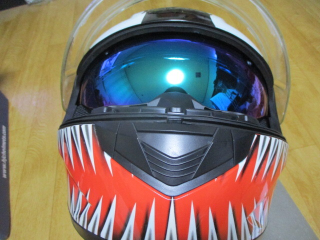 マーベル・MARVEL - HJC RPHA11 ヴェノム ヘルメット 収納ミラー付き サイズXL 極美中古拍卖