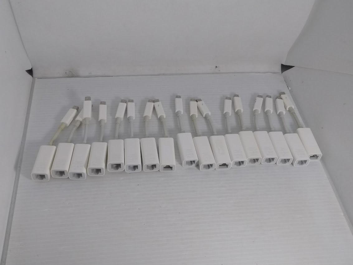 ●Apple 純正 Thunderbolt-ギガビットEthernetアダプタ A1433 17個セット拍卖