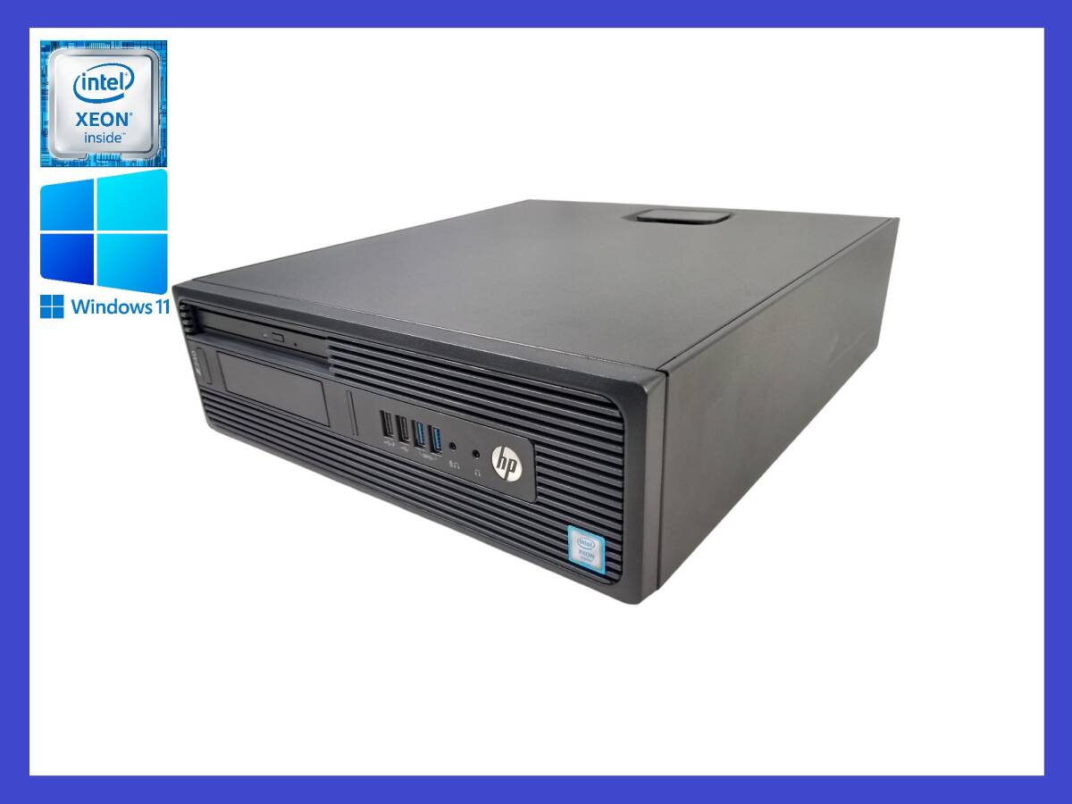 ★第6世代 Xeon 搭載 HP Z240 SFF Xeon E3-1225 V5/メモリ16GB/ SSD 512GB (NVMe) + HDD 2TB(1TB + 1TB)/Windows 11 Pro!30日間返品保証拍卖