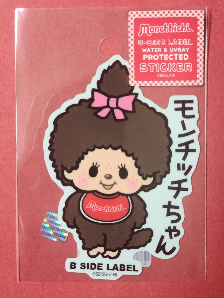 モンチッチ B-SIDE LABELステッカー モンチッチちゃん拍卖