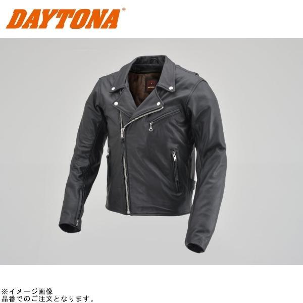 DAYTONA デイトナ 17816 DL-003 ダブルライダースジャケット カラー:ブラック サイズ:LL拍卖