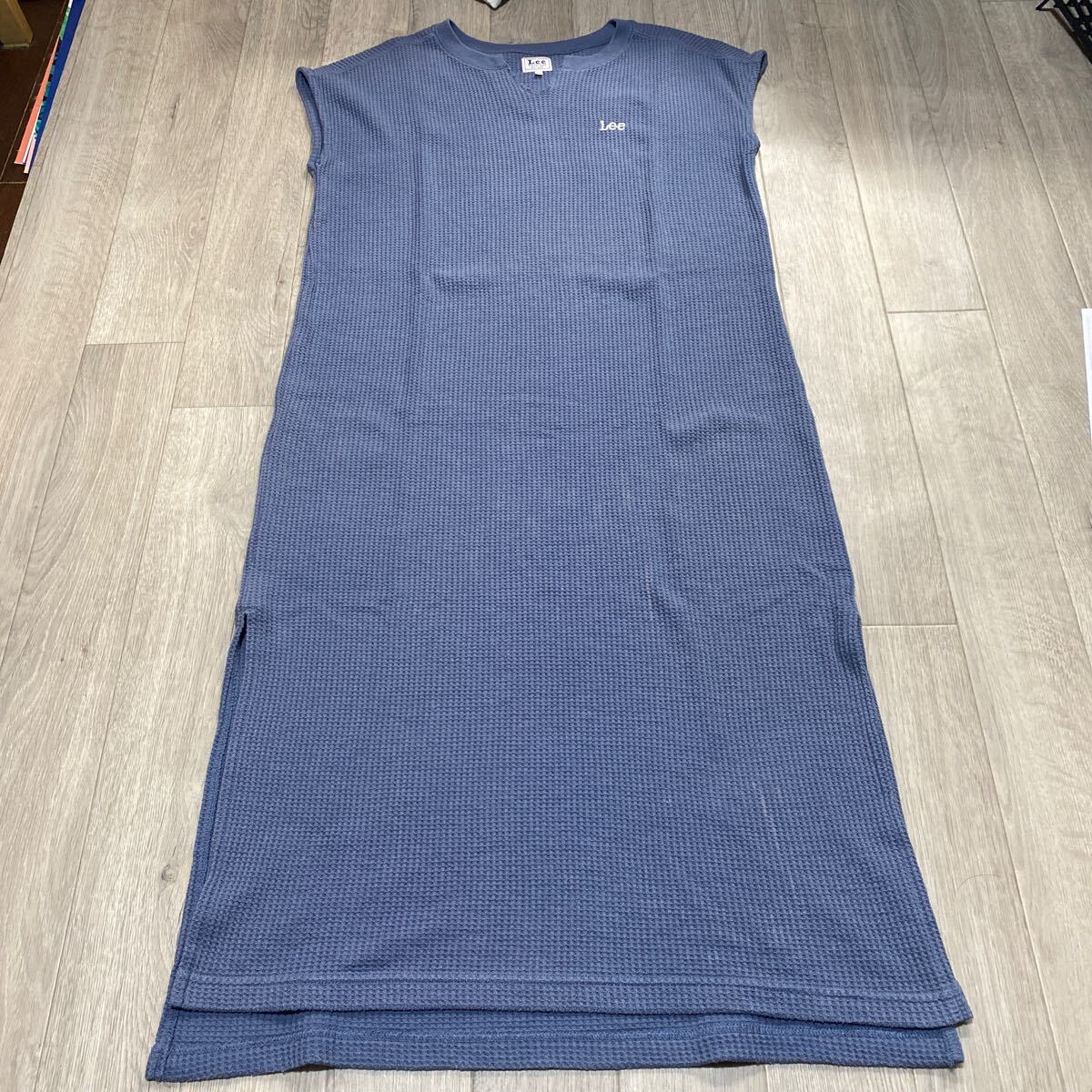 送料無料 古着【Leeワッフル生地のワンピース Mサイズ】拍卖