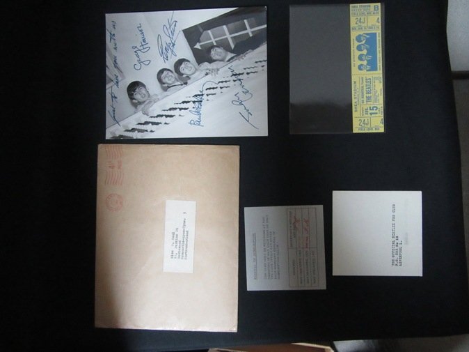 記念品★BEATLES★1960's Fan Club set UK オリジナル拍卖