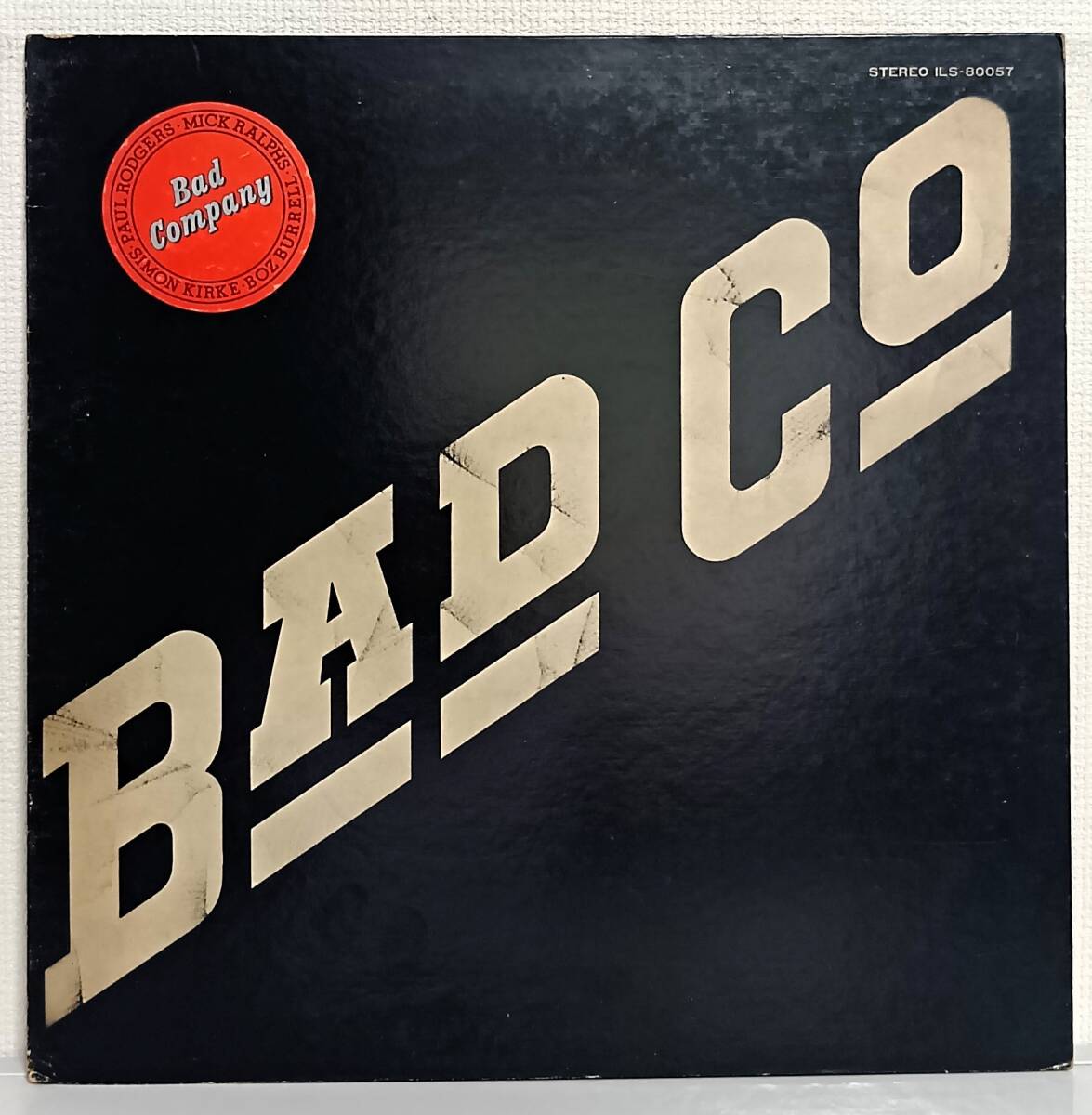 LP(デビューアルバム,ILS-80057 '74年盤 ロック(rock) )バッド・カンパニー/Bad Company【同梱可能6枚まで】061203拍卖