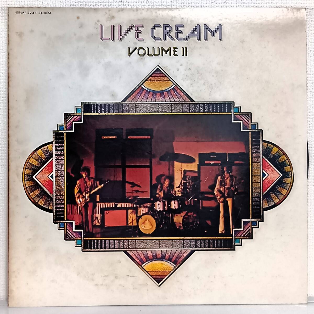 LP(MP 2247 '72年盤 ロック,ブルース(Rock, Blues) )CREAM/Live Cream Volume II【同梱可能6枚まで】061203拍卖
