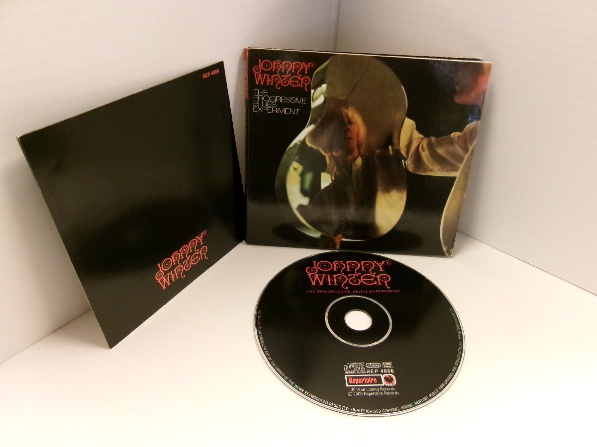 ▲デジパックCD JOHNNY WINTER / THE PROGRESSIVE BLUES EXPERIMENT ジョニー・ウィンター ドイツ盤 REPERTOIRE REP 4866 ◇r61216拍卖