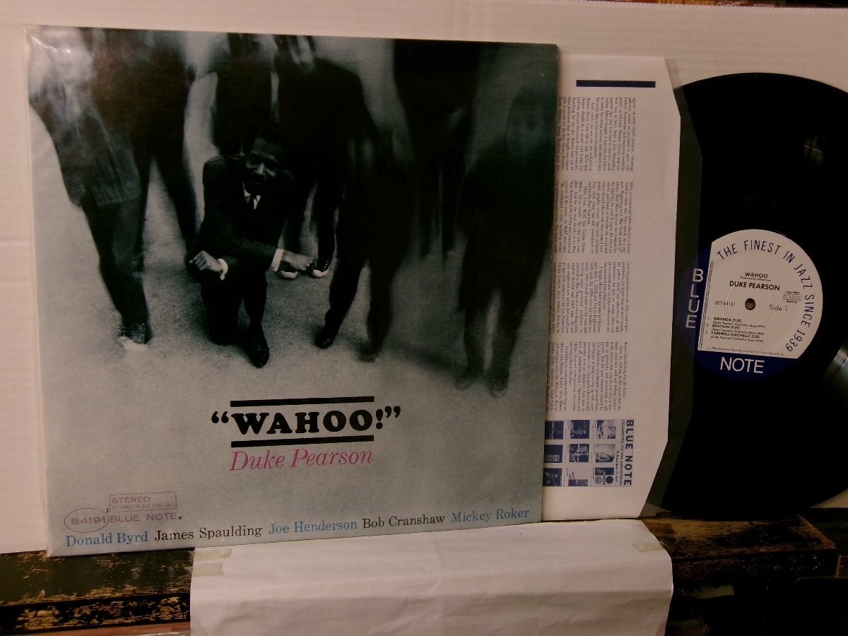 ▲ LP DUKE PEARSON デューク・ピアソン / WAHOO ワフー US再発盤 BLUE NOTE BST 84191 DONALD BYRD JOE HENDERSON DMM◇r61223拍卖