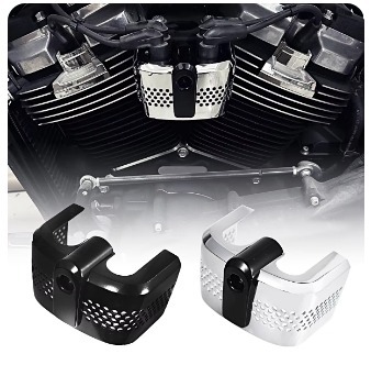 【送料無料】ハーレーダビッドソン用イグニッションコイルカバー ブラック 新品 FXLRS FXBR FXLRST FXFBS FXBB FXBR 適合車種 ソフテイル拍卖
