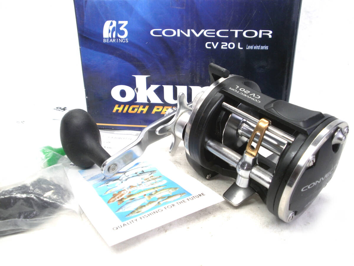即決★OKUMA オクマ船リール CONVECTOR CV20L★未使用品★送料無料拍卖