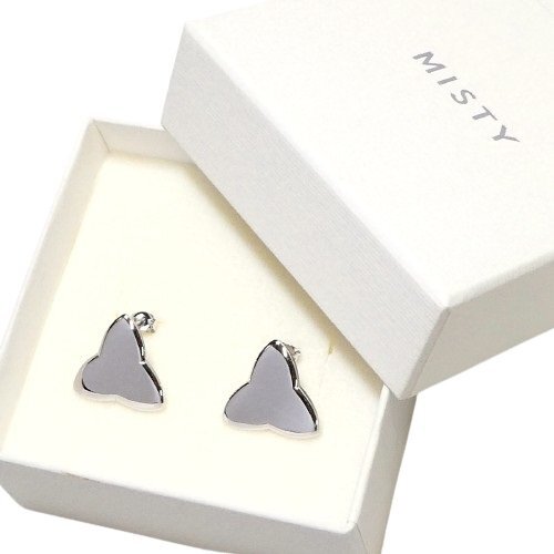 【SV925】ミスティ シルバー ピアス Ag925 スターリングシルバー SILVER スタッドピアス 箱付 MISTY ◇J拍卖