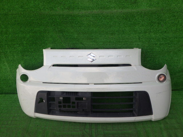 MF33S MRワゴン 純正フロントバンパー 白 パール 71711-50M0 グリル付拍卖