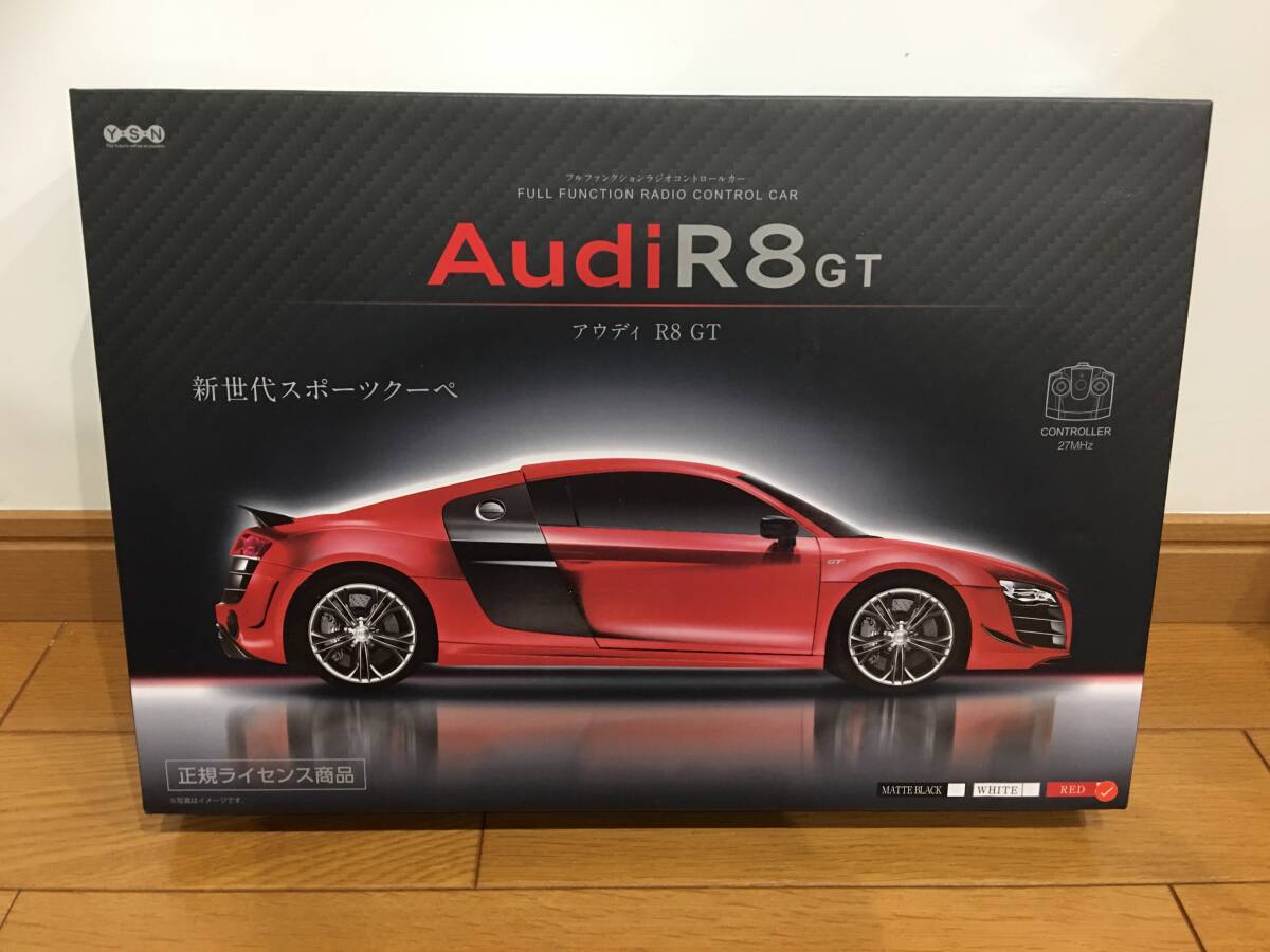 ★アウディ R8 GT フルファンクションラジオコントロールカー/RED 赤 ※新品未使用品拍卖