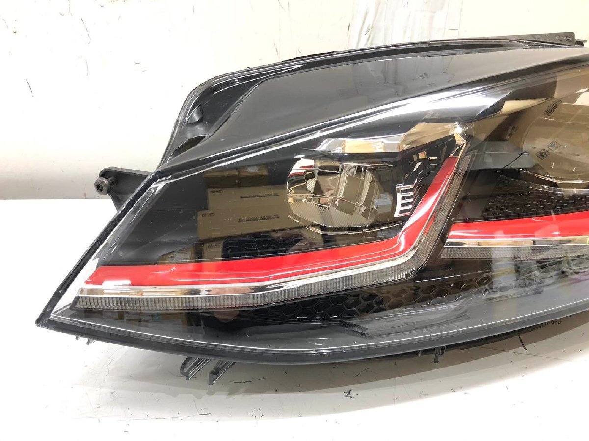 VW フォルクスワーゲン ゴルフ7 GTI 5G系 後期 純正 ヘッドランプ 左 LED 5G2 941 081 A(Z10-54m)拍卖