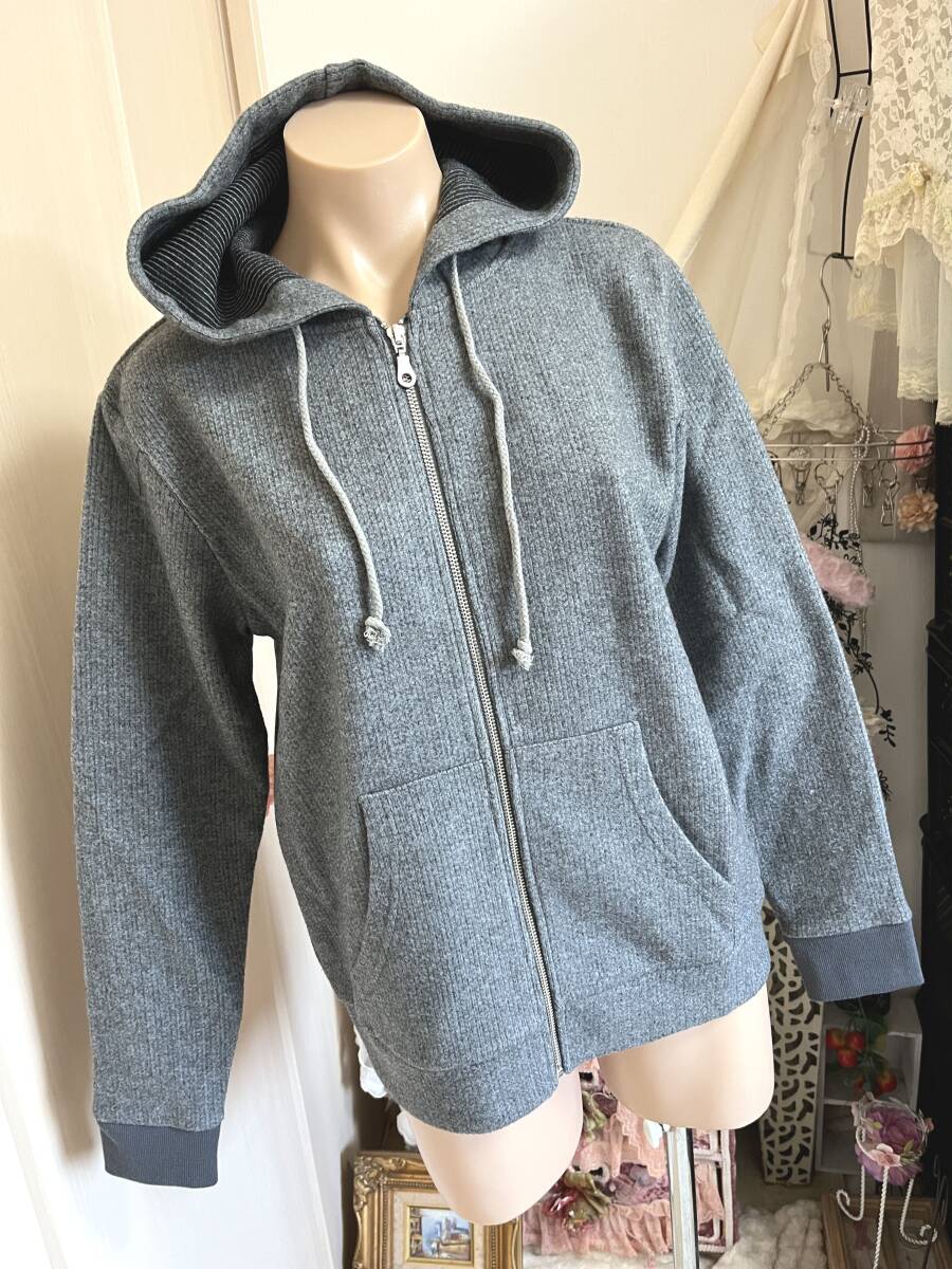 メンズ38サイズ:アーバンリサーチ◆起毛地*パーカー*ジャケット:グレー拍卖