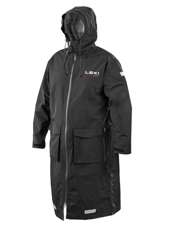 夏のボーナスセール!国内未発売の正規輸入 LEKI レインコートWCR PRO BLK 2XL(日本規格では3XL/2XO相当)来季は値上げしてカタログ掲載拍卖