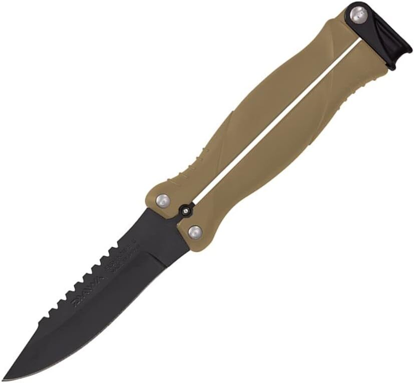 【新品】ダイワ(DAIWA) 折り畳みナイフ フィッシュナイフ II型 各種 色:コヨーテ拍卖