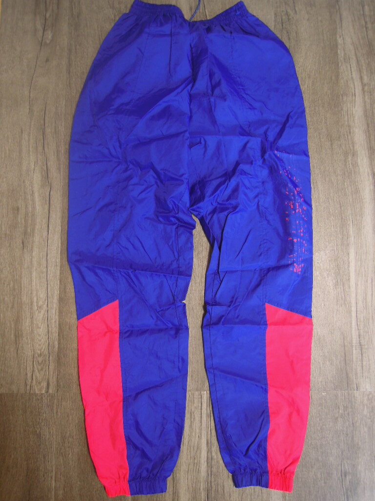 55 90'sヴィンテージ NIKE ナイロン ロング パンツ シャカシャカ/M拍卖