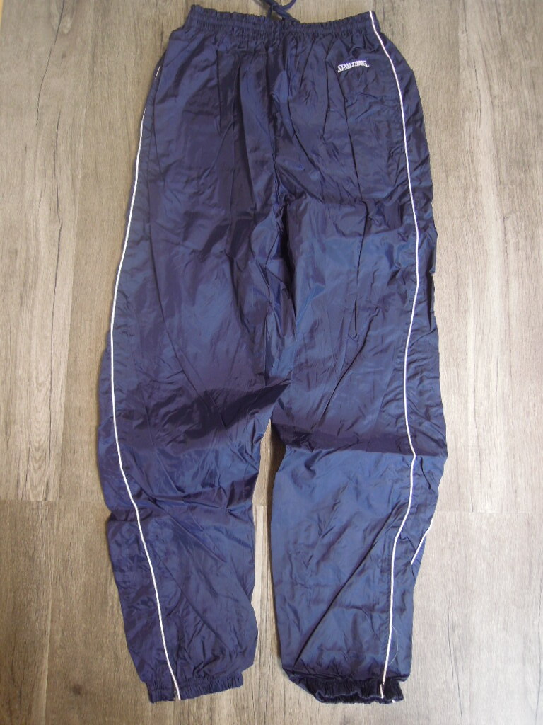 90'sSPALDING スポルディング シャカシャカナイロンパンツ ジョガーパンツ トラックパンツ拍卖