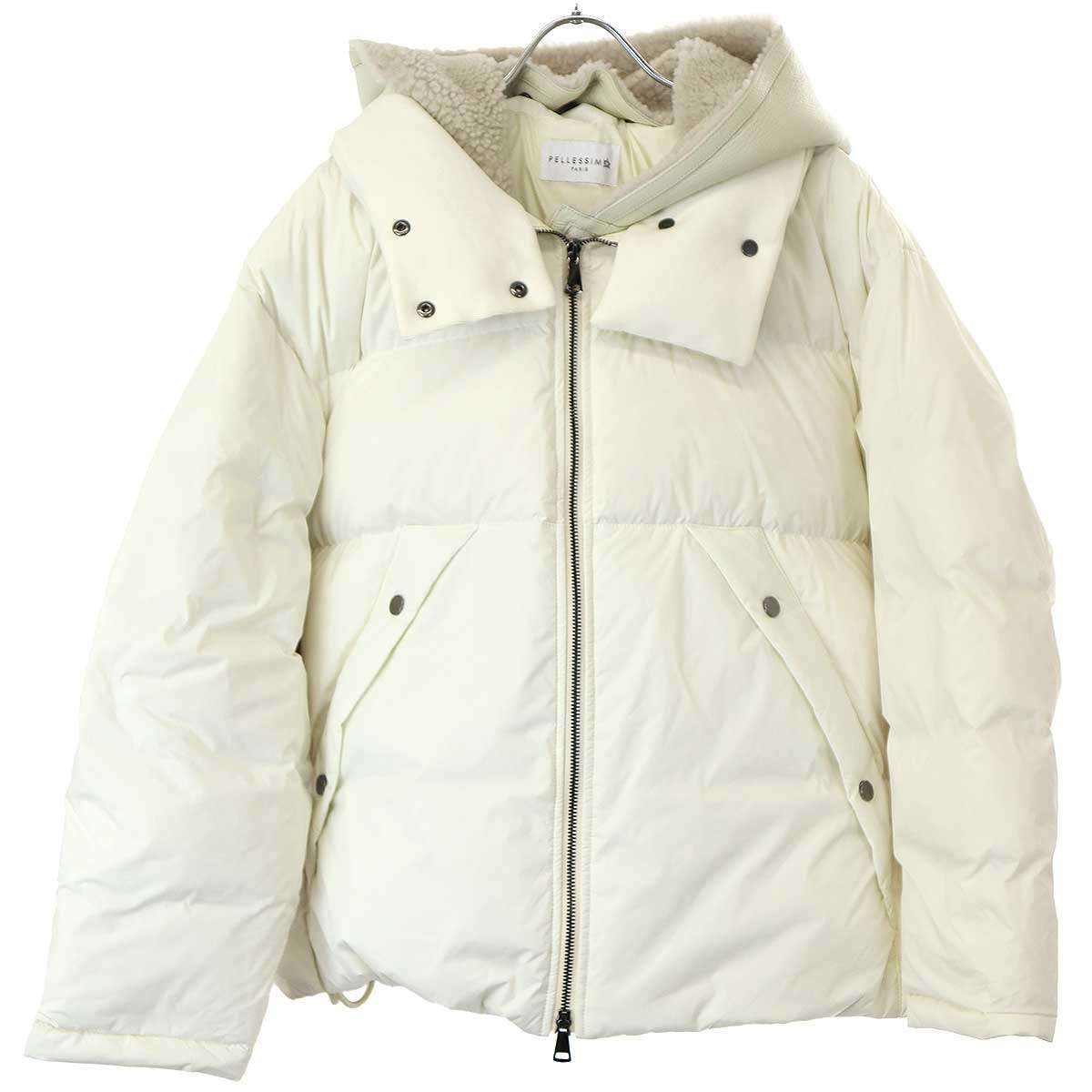 PELLESSIMO ペレッシモ 24SS 2Way Down Jacket 2WAYダウンジャケット 24010570000110 ホワイト 36 ITXGT64993XC拍卖