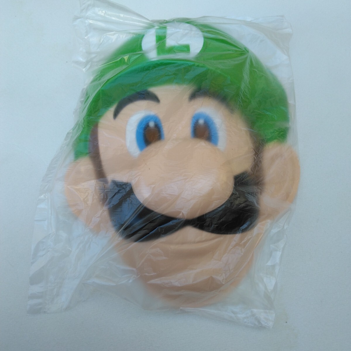 スーパーマリオブラザーズ ルイジーのお面 未使用品 当時品 保管品拍卖