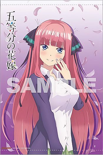 五等分の花嫁 ゲーマーズ限定版 第2巻 中野二乃 B2タペストリー /未開封拍卖