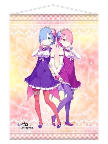 Re:ゼロから始める異世界生活/ラムとレムの誕生日生活2018 B2タペストリー拍卖