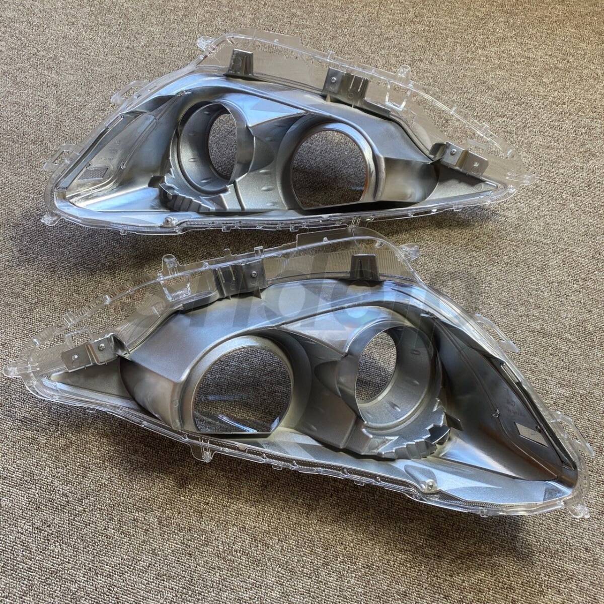 【未使用】TOYOTA純正 NHP10 アクア ヘッドランプ レンズ ヘッドライト カバー 左右セット TOYOTA Headlamp lens RH LH拍卖