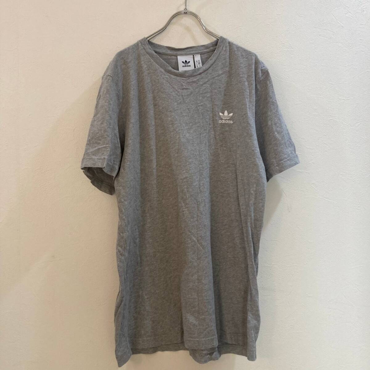 ADIDAS/アディダス 半袖Tシャツ グレー メンズ M拍卖