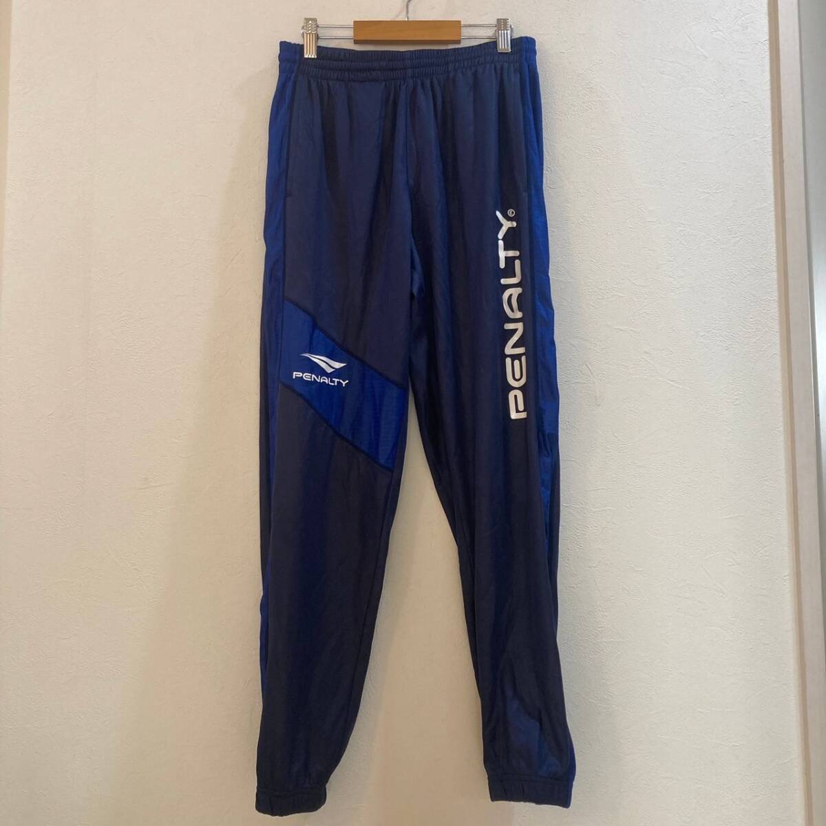 PENALTY/ペナルティー ナイロンパンツ フットサルウェア ネイビー ブルー メンズ M拍卖